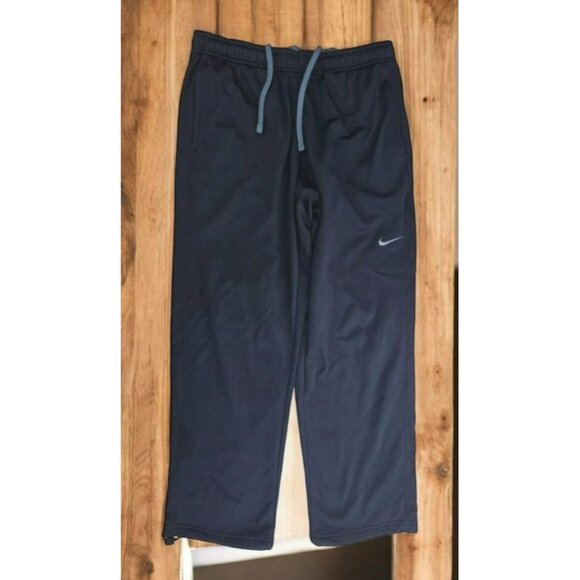 Nike Therma-Fit Mens Black Straight Leg SweatPants XL - Picture 1 of 9